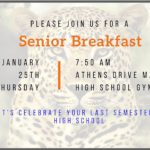 Senior Breakfast Invite 2018