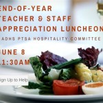 teacher luncheon